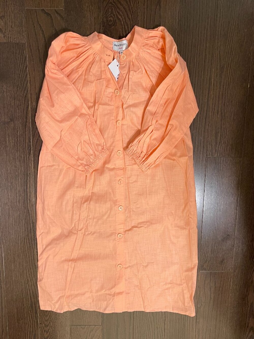 Dewdreamy Studio Button-Down Linen Dress